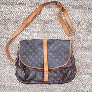 Louis Vuitton Monogram Saumur 35